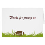 Touchdown Thankyou Greeting Cards