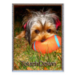 TouchDown Yorkie Postcards