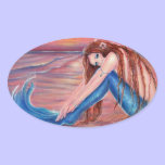 Touched by the sun mermaid stickers By Renee stickers