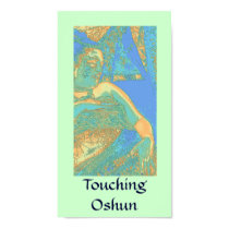 Touching Oshun Poster Print by jaguarstalks Touching Oshun Poster Print