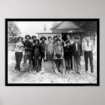 Tough Boy Baseball Team 1908 posters