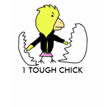 Tough chick t-shirts by mumblingmatty Tough chick t-shirts