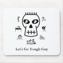 Tough Guy Mouse Pad mousepads by coyoteriver Tough Guy Mouse Pad mousepads