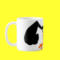 Tough lil' birdie :) mug