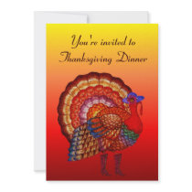 Tough Old Bird invitations