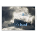 Tough times support template card by bluerabbit Tough times support template card