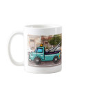 Tough Tow Truck in Street copy mugs
