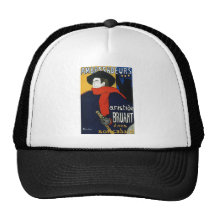 Toulouse-Lautrec Ambassadeurs Aristide Bruant Trucker Hat