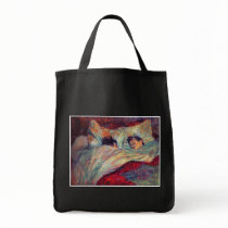 Toulouse-Lautrec - In Bed bags by VintageCabaret Toulouse-Lautrec - In Bed bags
