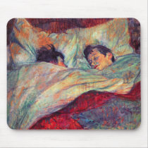 Toulouse-Lautrec  -  In Bed mousepads