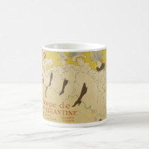 Toulouse Lautrec- La Troupe de Mlle Eglantine 1895 Mugs