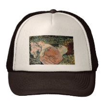 Toulouse-Lautrec: Two Friends Trucker Hats