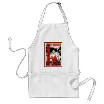 Toulouse-Lautrec's "Le Matin" aprons by VintageCabaret Toulouse-Lautrec's "Le Matin" aprons