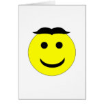 Toupee Smiley Cards