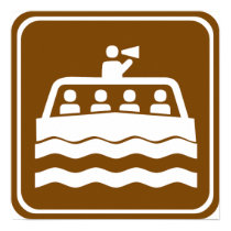 Tour Boat  Highway Sign posters
