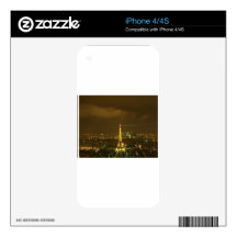 Tour Eiffel, Paris Skins For The iPhone 4