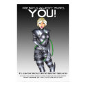 "Tour Girls" The Queen's Recruitment posters