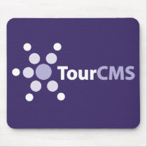 TourCMS purple logo mousepad