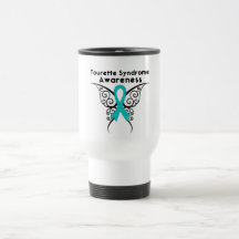 Tourette Syndrome Awareness Tattoo Butterfly Coffee Mug