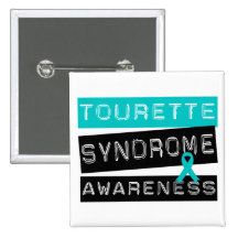 Tourette Syndrome Pinback Button