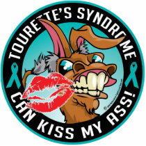 Tourette's Syndrome Can Kiss My Ass photo sculptures