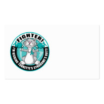 Tourette's Syndrome Cat Fighter business cards
