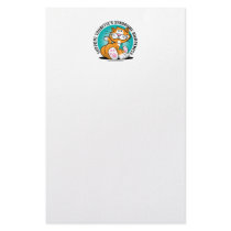 Tourette's Syndrome Cat stationery
