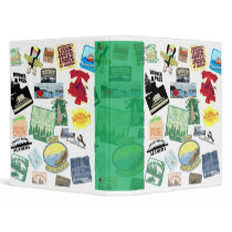 Tourist Collage Binder by Touristfort Tourist Collage Binder