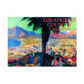 Los Angeles Postcards &amp; Postcard Template Designs