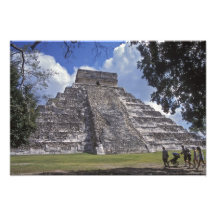 Tourists walk past an unrestored side of El 2 Photo Art