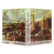 Tournament At A Castle By Rubens Peter Paul Binders