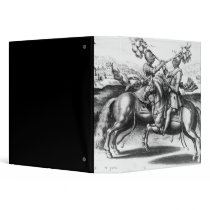 Tournament scene between Henri IV  and Antoine Vinyl Binders