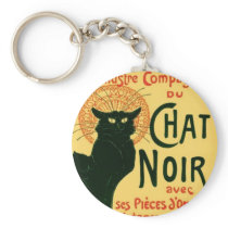 Tournée du Chat Noir, Theophile Steinlen Keychains