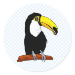 Tournival Toucan Round Sticker