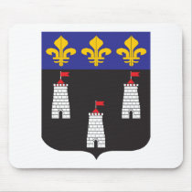 Tours Coat of Arms Mousepad