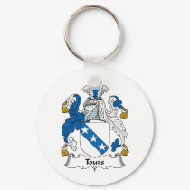 Tours Family Crest keychains
