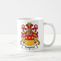 Toussaint Family Crest mugs