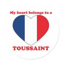 Toussaint stickers