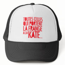 Tout Qui Porte La Fringe A La Kate Moss Trucker Hat