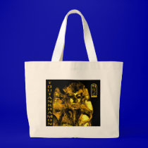 toutankhamon -gold and black bag bags