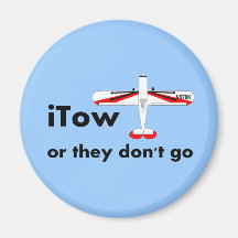 Tow Pilot item Refrigerator Magnets