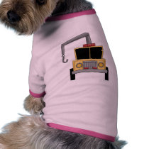 Tow Truck pet clothing
