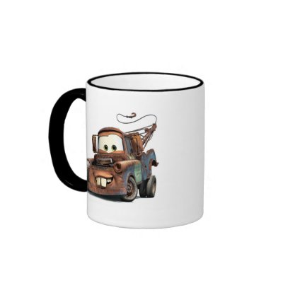 Tow Truck Mater Smiling Disney mugs