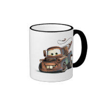 Tow Truck Mater Smiling Disney Mugs