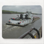 Towboats on the Mississippi mousepads