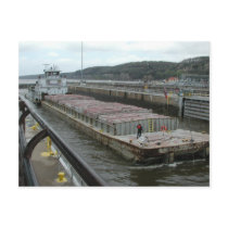 Towboats on the Mississippi Post Card
