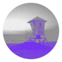 Tower #1 round sticker