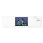 Tower Bridge at night, London, England Bumper Sticker