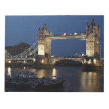Tower Bridge at Night Notepads
