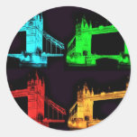 Tower Bridge Collage Stickers
